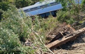 Dan de alta a seis lesionados tras el accidente del tren interoceánico