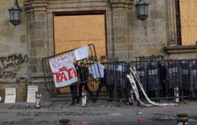 Resguardarán Palacio de Gobierno ante manifestación contra aumento al transporte