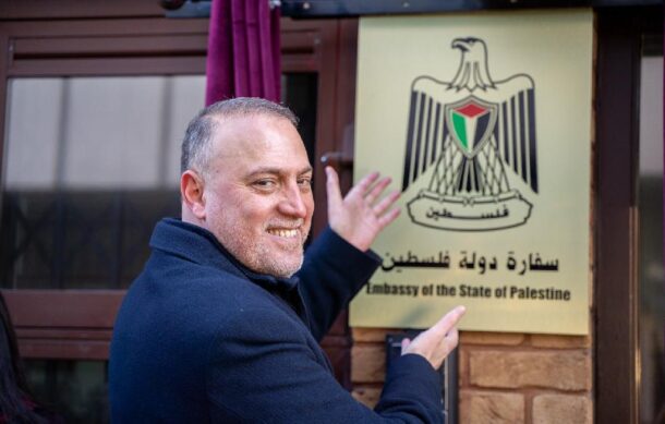 Reino Unido inaugura la primera embajada de Palestina en Londres