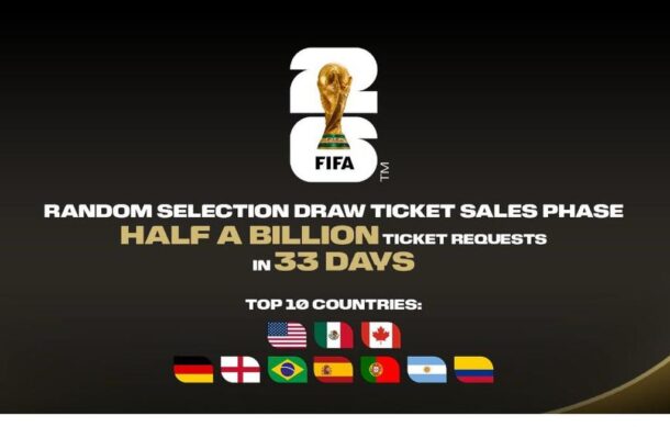 FIFA recibe 500 millones de solicitudes de boletos para el Mundial en 33 días