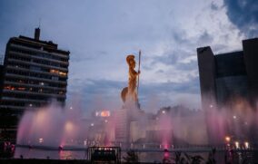 Intervención de la Glorieta Minerva costó 70 millones de pesos