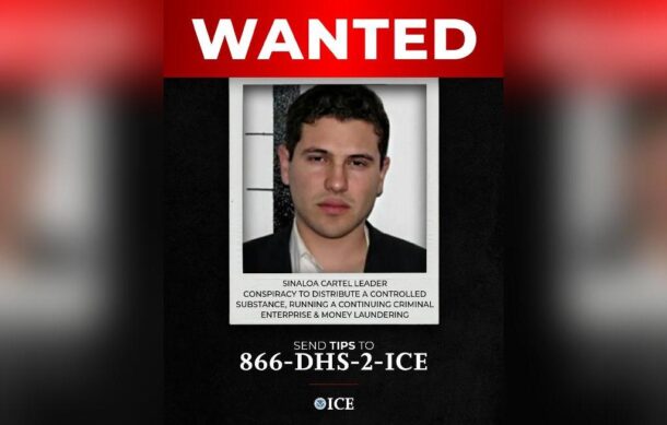 ICE mantiene recompensa de 10 mdd por Iván Archivaldo Guzmán