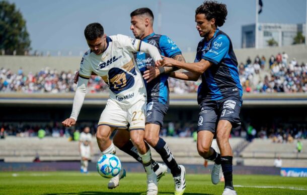 Pumas queda a deber en su debut en CU al empatar con Querétaro