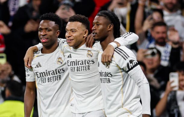 Real Madrid golea al Mónaco en la Champions League