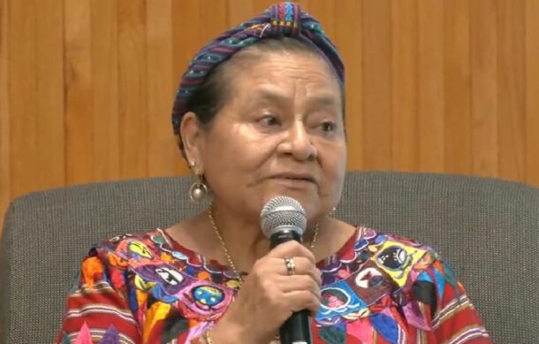 Rigoberta Menchú inaugura la cátedra “Pensar en grande” de la UdeG