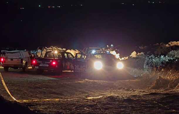 Asesinan a hombre en terreno despoblado de Tonalá