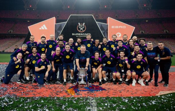¡Barcelona gana la Supercopa de España!
