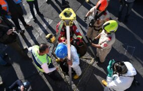 SIAPA realiza operativo de revisión en drenaje de la Col. Americana