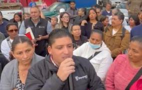 Protestan más de mil tianguistas por obras en Zapopan