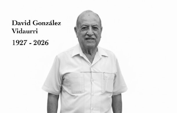 Fallece el comunicador David González Vidaurri a los 98 años de edad