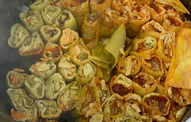 Mantienen el festejo de los tamales en la Candelaria