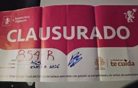 Clausura Guadalajara dos establecimientos por exceso de ruido