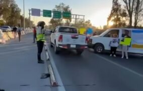Reabren Periférico tras bloqueo por manifestación a la altura de San Juan de Ocotán