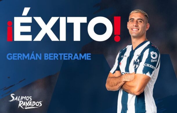 Rayados hace oficial venta de Berterame al Miami