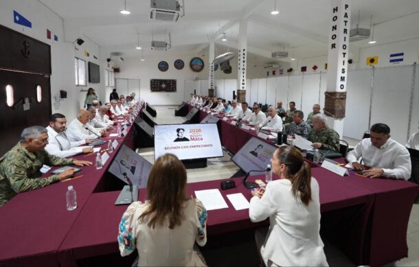 Sheinbaum se reúne con empresarios para impulsar inversión en Veracruz