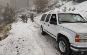 Detectan vandalismo en accesos del Parque Nacional Nevado de Colima
