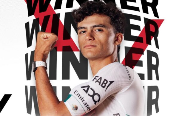 Isaac del Toro gana sexta etapa del Tour UAE y es nuevo líder