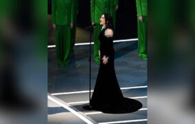 Laura Pausini brilla en la inauguración de los Juegos Olímpicos de Invierno