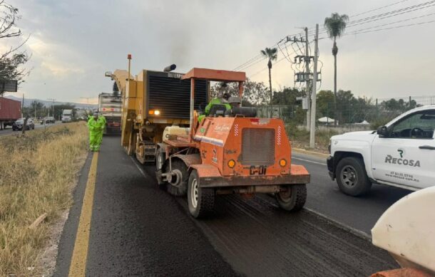 Obras en Carretera a Morelia generan congestionamientos en Tlajomulco