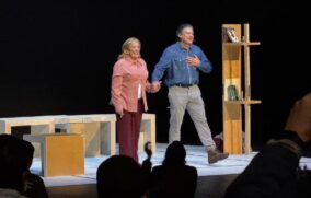 Sylvia Paquel y Alberto Estrella brilla con la obra “La Profesora”