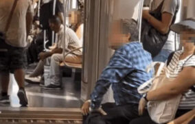 Video viral muestra a hombre que habría confesado un feminicidio en el Tren Ligero