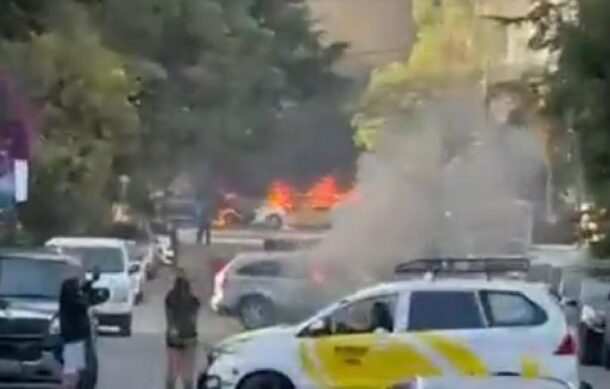 Bloqueos, incendios y balaceras en Puerto Vallarta