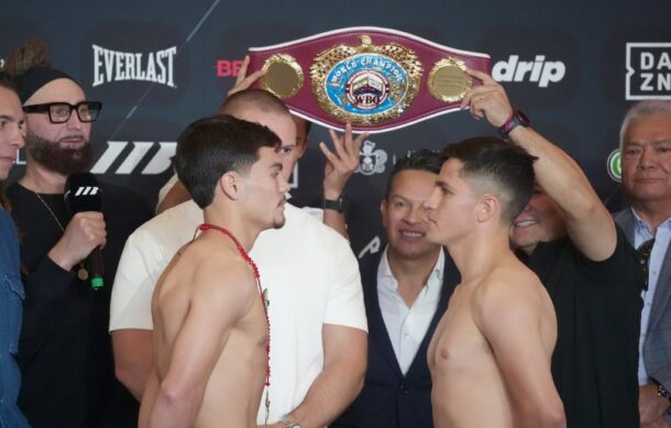 El “Chispa” Medina y Adrián Curiel cumplen con la báscula