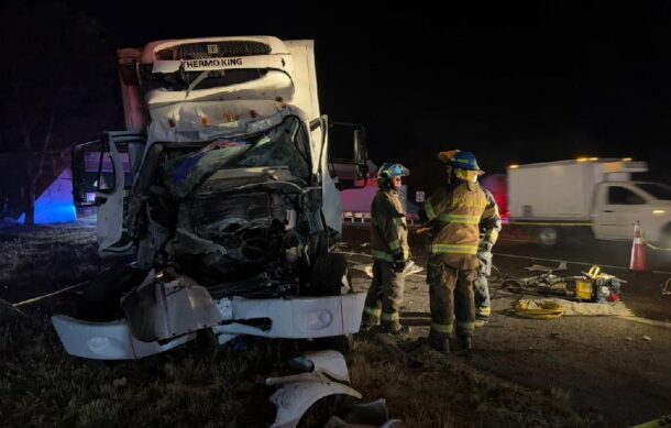 Muere una persona tras choque en Encarnación de Díaz