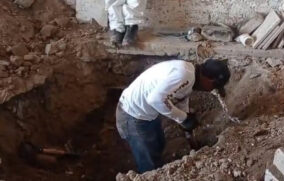 Reanudan trabajos en fosa clandestina de Oblatos tras mitigar riesgo de colapso