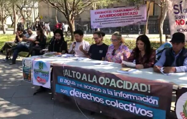 Colectivos exigen transparentar proyecto del segundo acueducto Chapala – Guadalajara