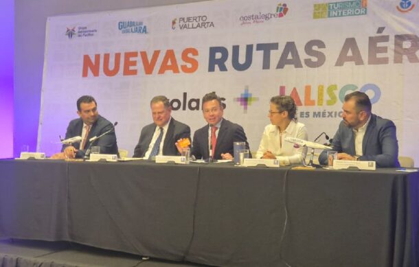 Jalisco suma once nuevas rutas aéreas nacionales e internacionales