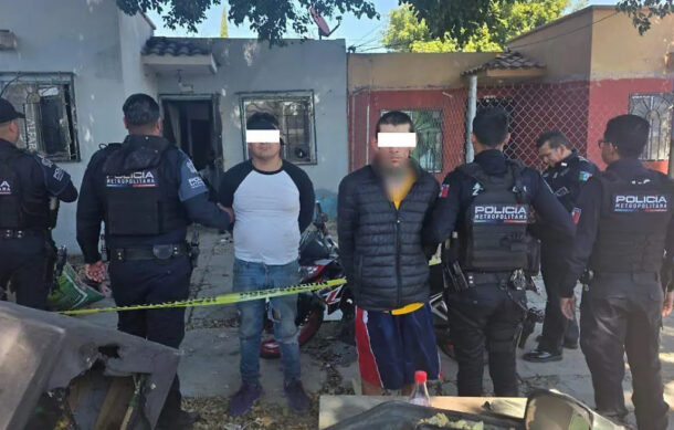 Aseguran finca ligada a banda de “robamotos” en Tlajomulco; hay dos detenidos