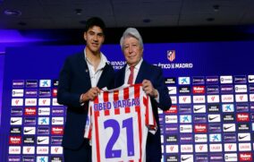 Obed Vargas es presentado en el Atlético de Madrid