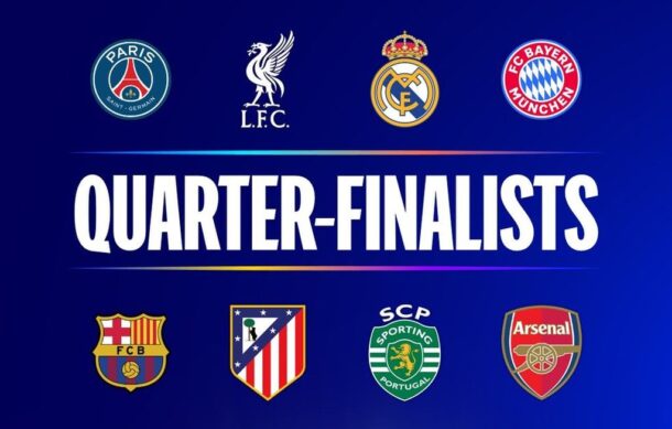 Listos los Cuartos de final de la Champions League