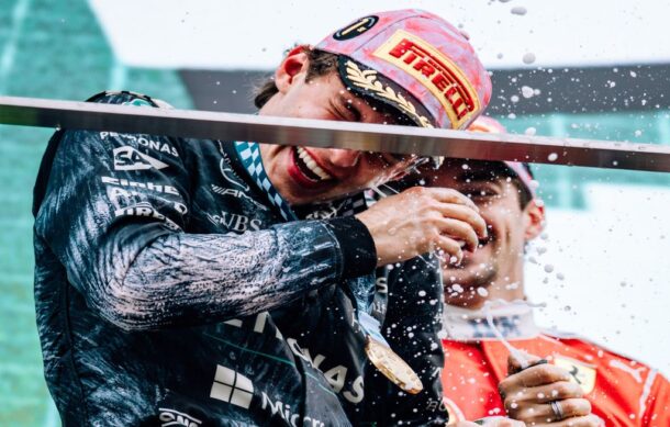 Antonelli gana el GP de Japón; Checo Pérez termina en P17