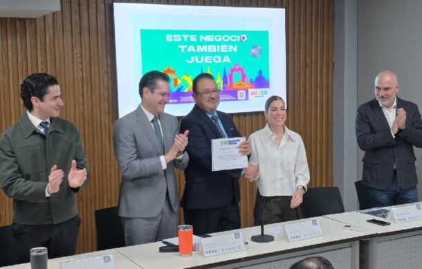 Jalisco lanza distintivo “Yo también juego” para capacitar empresas rumbo al Mundial 2026