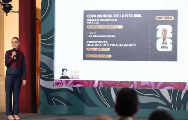 Confirma Sheinbaum que no acudirá a la inauguración del Mundial de Futbol