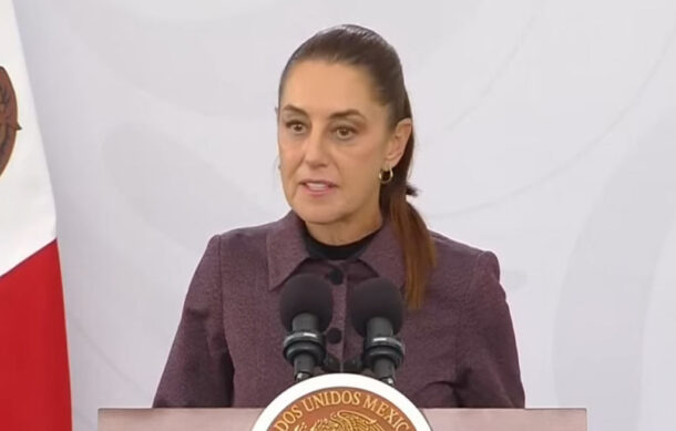 Sheinbaum celebra manifestaciones pacíficas por el Día de la Mujer
