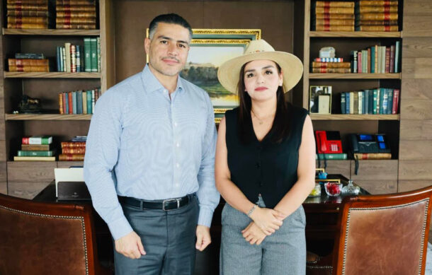 Alcaldesa de Uruapan sostuvo reunión con García Harfuch