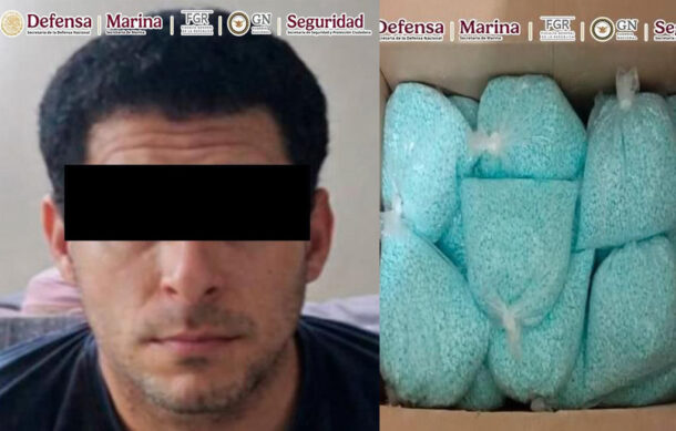Capturan en Colima a presunto líder ligado al tráfico de fentanilo