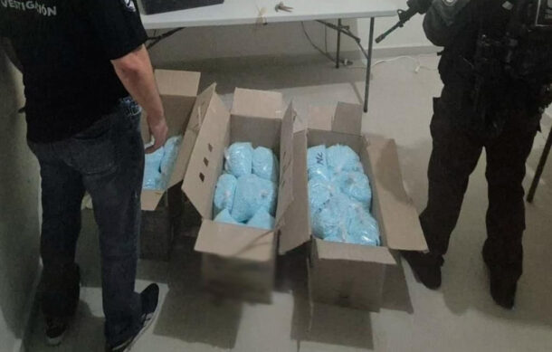 DEA felicita a México por decomiso de fentanilo y captura en Colima