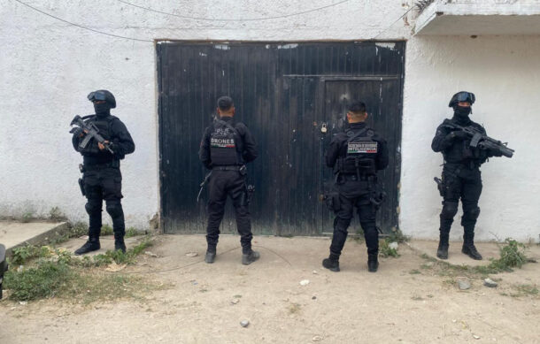 Aseguran predio con vehículos robados en Zapopan