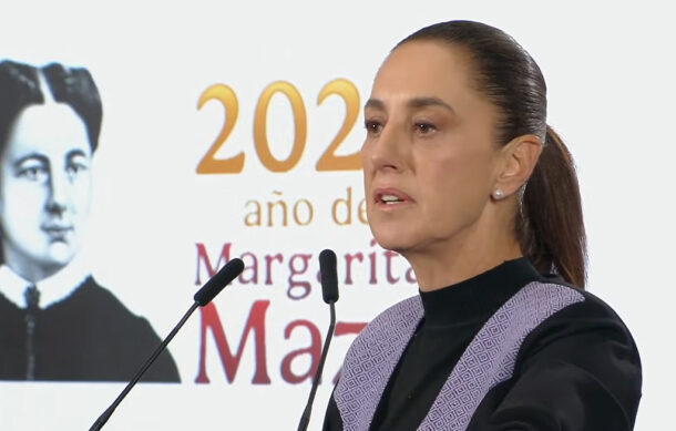 Es falsa la imagen que circula en redes sobre la mancha de petróleo en el Golfo de México: Sheinbaum