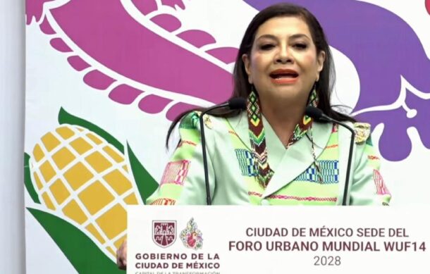 CDMX será sede del WUF14, confirma Clara Brugada