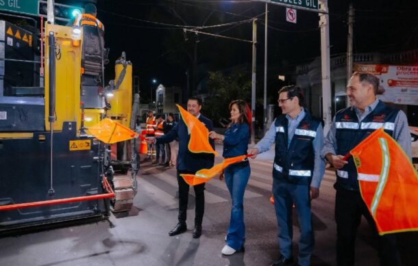 Comienzan obras en cinco calles de la zona Centro de Guadalajara