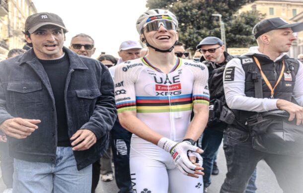 Isaac del Toro colabora en triunfo de Pogacar en la Milán-San Remo