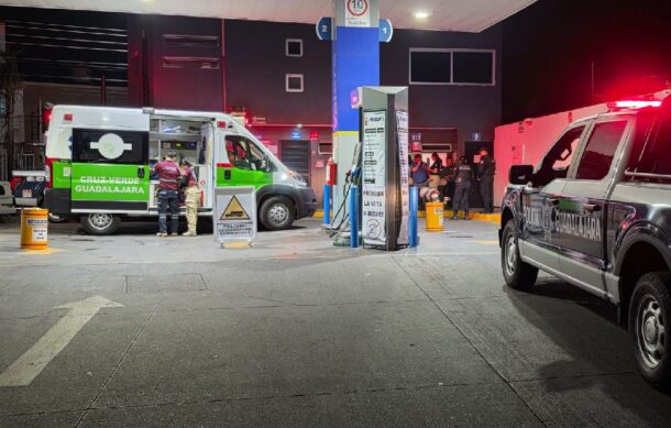 Asaltan y lesionan a despachador de gasolinera en Guadalajara
