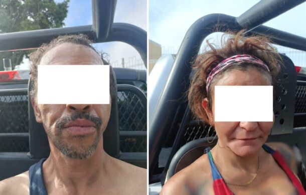 Detienen a pareja por agredir a un hombre con una botella en Guadalajara