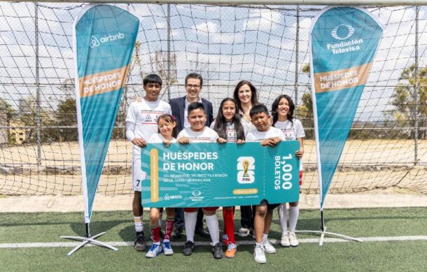 Airbnb donará mil boletos del Mundial 2026 a jóvenes de comunidades vulnerables