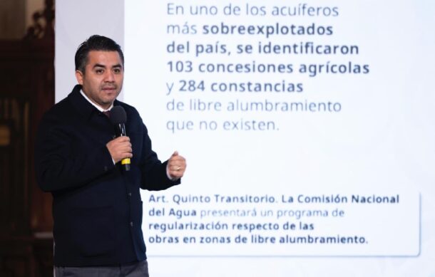 Con la nueva Ley de Aguas se están regularizando las concesiones y castigando los abusos: Conagua